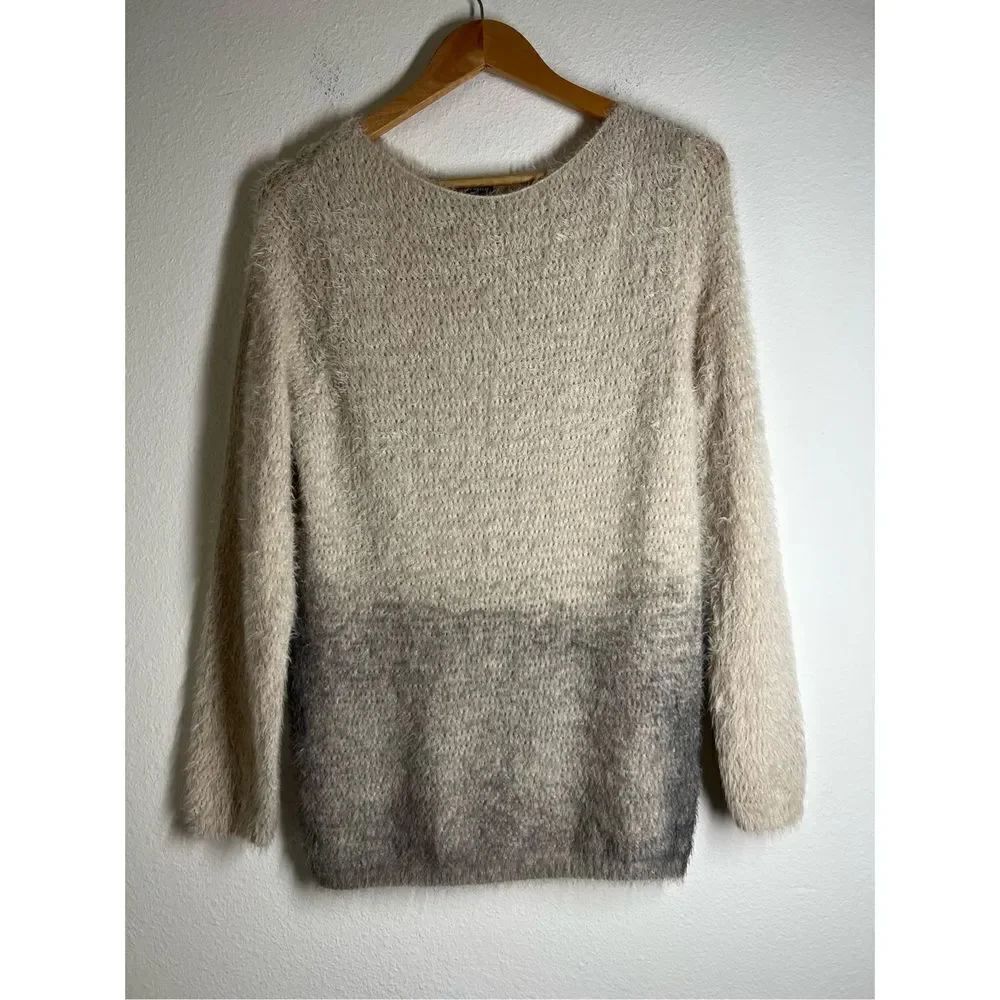 Gerry Weber Edition Lached Crewneck Long Sleeve Sweater size M